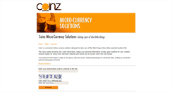 Desktop Screenshot of coinz.net