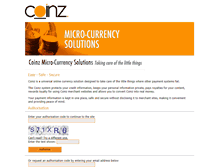 Tablet Screenshot of coinz.net